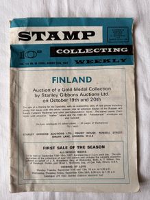 Stamp collecting weekly magazine volume 108 no.26 August 25th 1967