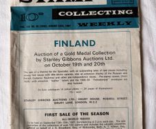 Stamp collecting weekly magazine volume 108 no.26 August 25th 1967