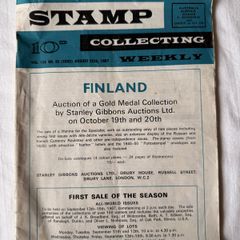 Stamp collecting weekly magazine volume 108 no.26 August 25th 1967