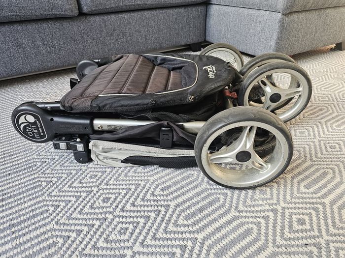 Baby Jogger City Mini Buggy  Black/Grey Quick Fold