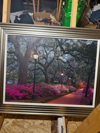 Large Framed Artwork