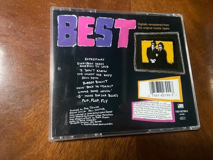 Best of The Blues Brothers CD