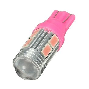 2x T10 158 194 168 W5W 5730 10 smd led Light Bulb Lamp super Pink / Purple