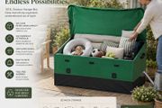 XXL Outdoor Storage Box Waterproof Garden Storage Container Tarpaulin Cushion Box