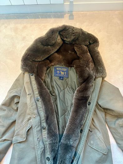 Stunning Woolrich Khaki Parka