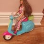 Barbie on Barbie Scooter Image 3