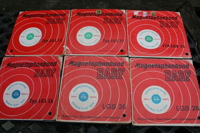 BASF Maghetophonband Typ LGS 26 Reel To Reel 7"