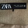 ZARA cropped green jacket Image 3