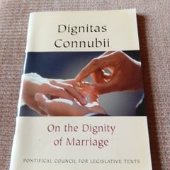 2005 Dignitas Connubi. On the Dignity of Marriage. Religious.