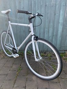 New Funked Up Fixie FixedGear Singlespeed Bicycle - Size 63cm XXL to suit a Rider of height 6'3" to 6'7" (190cm to 202cm)