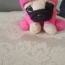 girlie paw pug dog plush Image 4