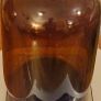A Large Antique Scottish Amber Glass Demijohn 1920s UGB Image 7