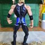 Christian wrestling action figure black and blue gear loose Image 2