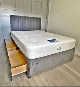Divan double bed - frame only