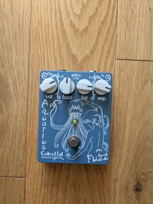 Celestial Effects Aquarius Fuzz guitar effects pedal