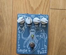 Celestial Effects Aquarius Fuzz guitar effects pedal