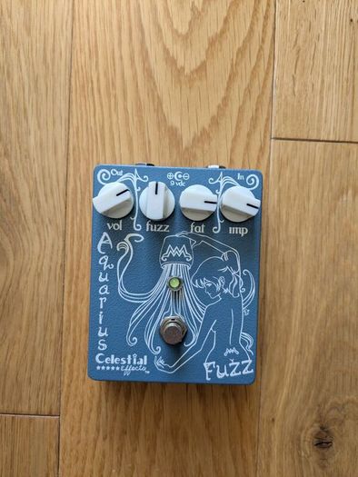 Celestial Effects Aquarius Fuzz guitar effects pedal