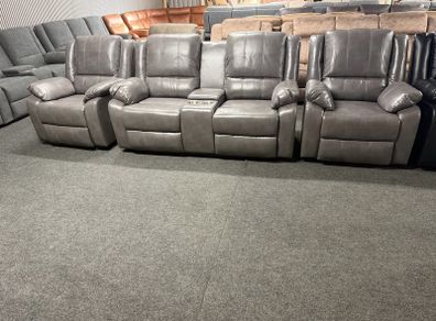 2+1+1 leather Recliner sofas