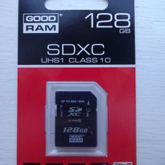 128Gb SD SDXC Class 10 UHS-1 +90/45MB Memory Card GoodRam Secure Digital