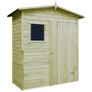 Garden Storage Shed Impregnated Pinewood Image 3