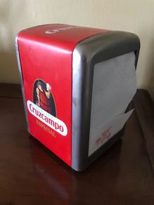 Cruzcampo Metal Napkin Holder