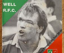 Very Rare 1990 Sunday's Well v Young Munster - AIL Division 1 Rugby Programme