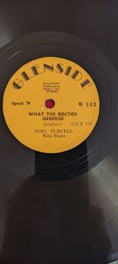 Noel Purcell 78rpm - What The Doctor Ordered