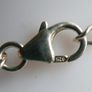 Vintage Sterling Silver 925 Long Dangles Charms Necklace  Length 19" - 4,6g Image 7