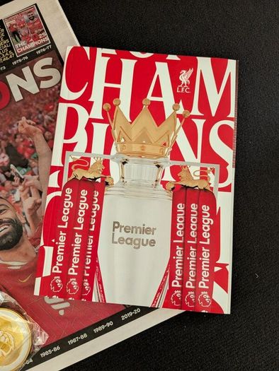 Liverpool FC Champions 24/25 memorabilia bundle
