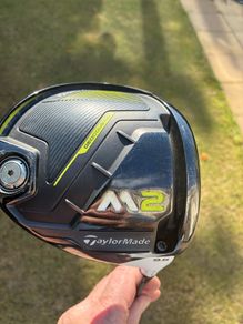 taylor made m2 driver with upgraded smoke shaft