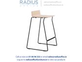 Osaka High Stool with Footrest