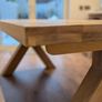 Granada Light Oak Y-Leg Dining Table Image 9