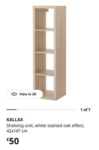 IKEA Kallax shelving unit