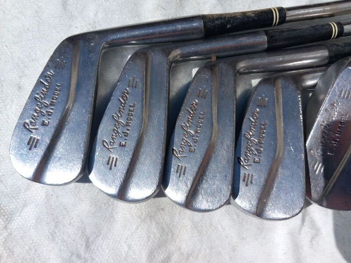 Rangefinder Golf irons. Right handed clubs