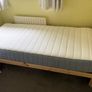 Ikea Single Bed frame & mattress Image 4