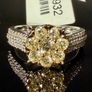 Diamond 9K gold natural diamonds ring Image 3