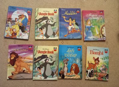 Disney Books x 7