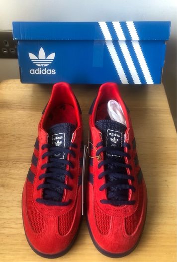 Adidas Handball Spezial Red Navy UK 6 / EU 39 1/3