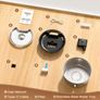 Wireless Cat Water Fountain for Drinking, 3.2L Cat Fountain Stainless Steel Cordless Pet Water Dispenser Battery Operated Motion Sensor Silent Rechargeable Water Fountain for Cats Image 8