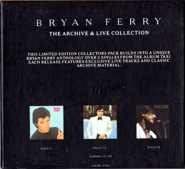 Bryan Ferry - I Put A Spell On You - The Archive & Live Collection