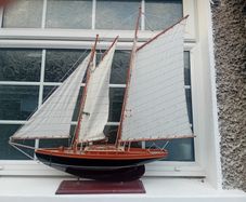Decorative Wooden Sailing Ship Model