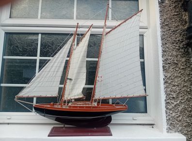 Decorative Wooden Sailing Ship Model