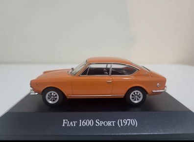 Fiat 1600 Coupe 1:43 Model Reduced To Clear