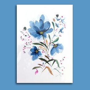 Original Watercolour Floral Painting