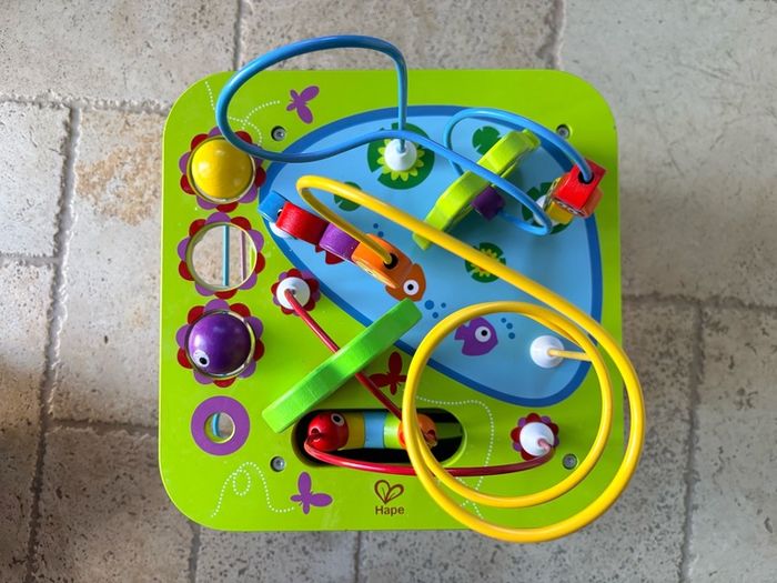 Hape Country Critters Wooden Activity Cube