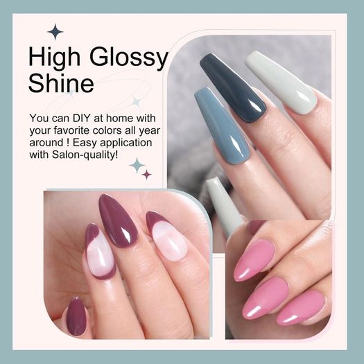 Brand New Major Dijit Candy Colors Gel Polish Kit, 60W Nail Lamp, 36PCS Nail Powder,