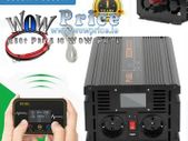 26711 Inverter 3000W to 6000W Pure Sine Wave Power DC converter LCD + Digital Remote Control