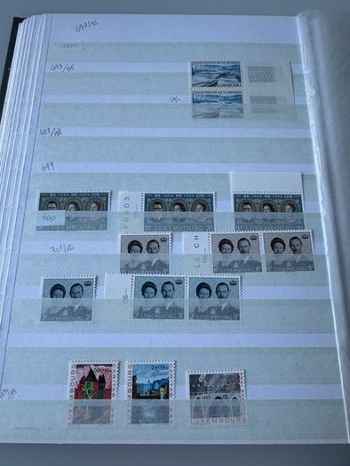 LUXEMBURG collection in 64 pages stamp album