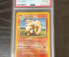 PSA 10 Arcanine Base Set