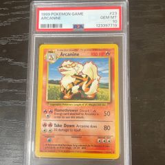 PSA 10 Arcanine Base Set